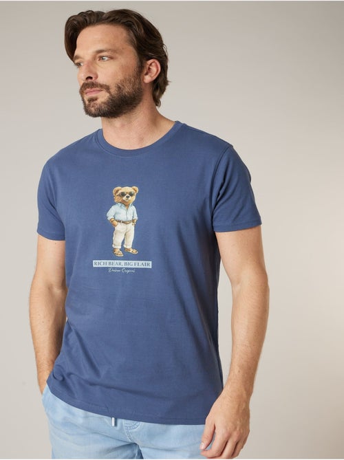 T-shirt homme en coton 'Deeluxe' - Kiabi