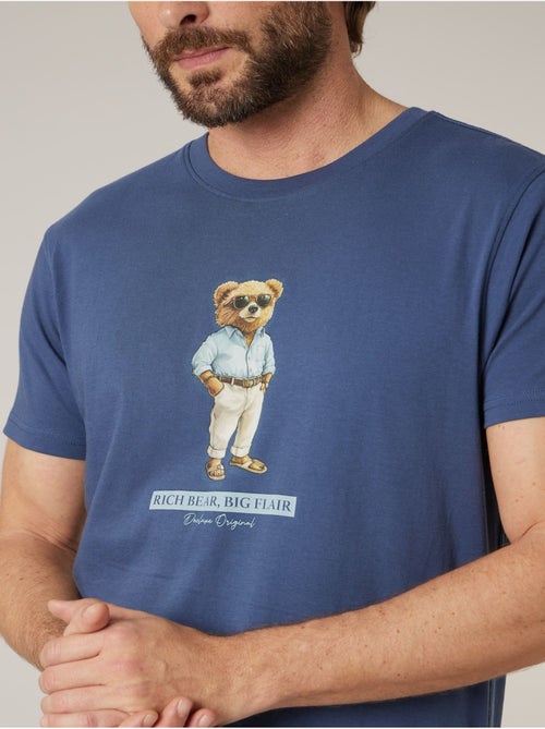 T-shirt homme en coton 'Deeluxe' - Kiabi