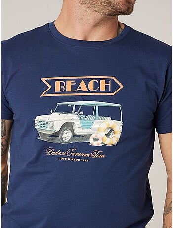 T-shirt homme en coton 'Deeluxe'