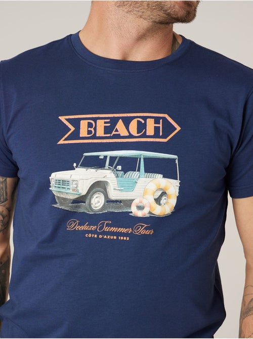 T-shirt homme en coton 'Deeluxe' - Kiabi
