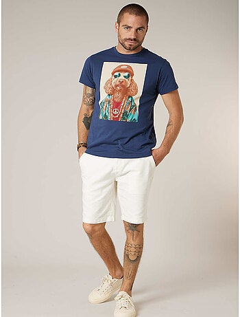 T-shirt homme en coton 'Deeluxe'