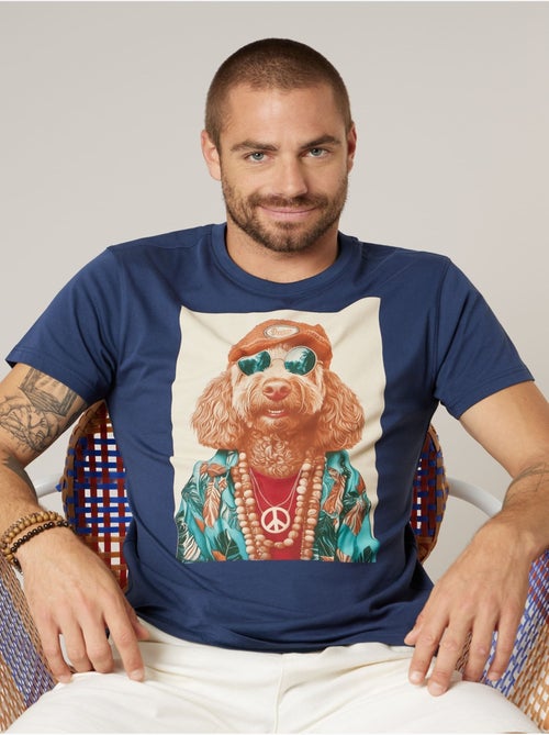 T-shirt homme en coton 'Deeluxe' - Kiabi