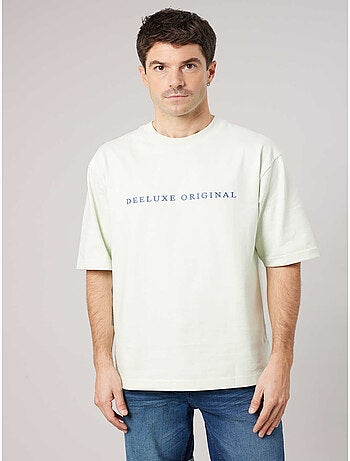 T-shirt homme en coton 'deeluxe'