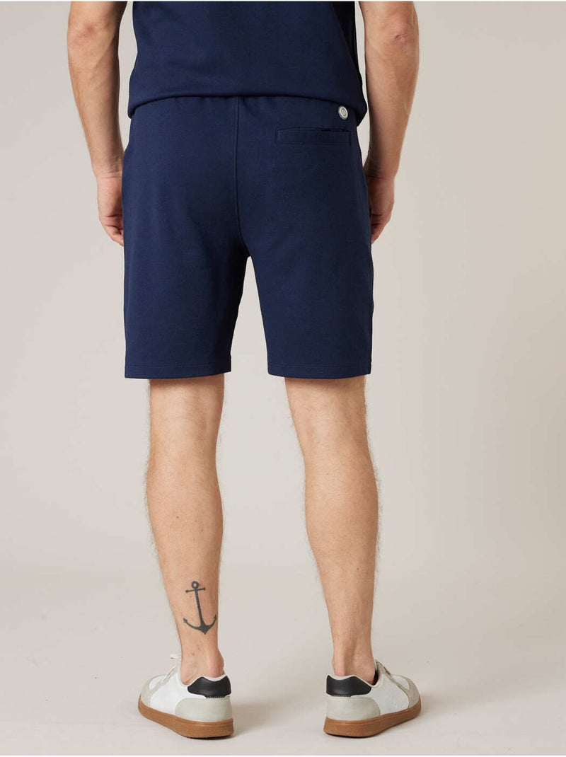 T-shirt homme en coton 'Deeluxe' Bleu marine - Kiabi
