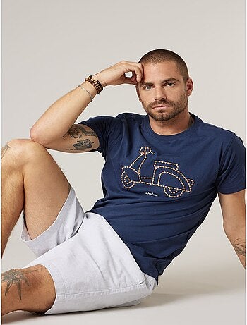 T-shirt homme en coton 'Deeluxe'