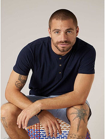 T-shirt homme en coton 'Deeluxe'