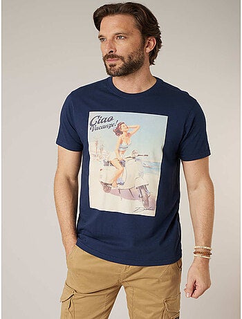 T-shirt homme en coton 'deeluxe'