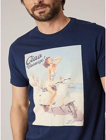 T-shirt homme en coton 'deeluxe'
