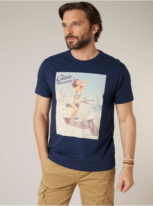 T-shirt homme en coton 'Deeluxe' - Kiabi