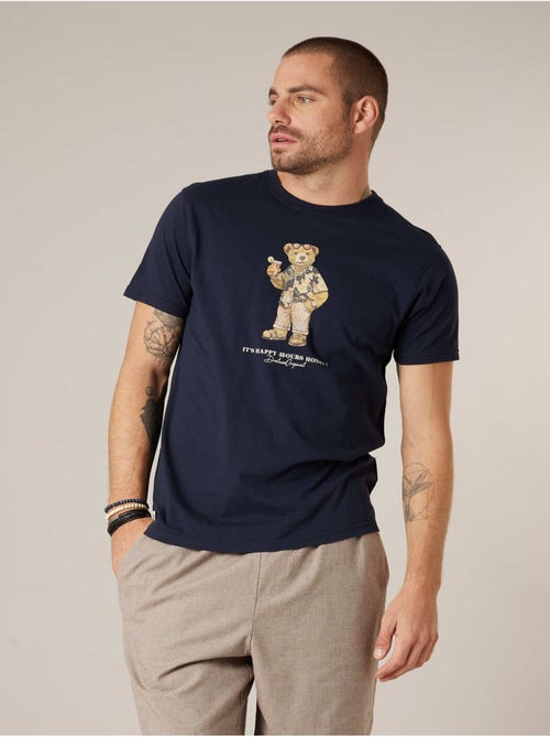 T-shirt homme en coton 'Deeluxe' - Kiabi