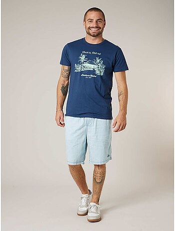 T-shirt homme en coton 'Deeluxe'