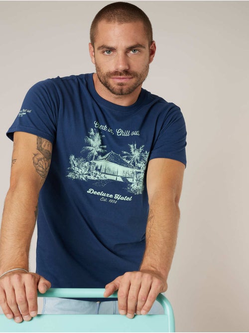 T-shirt homme en coton 'Deeluxe' - Kiabi