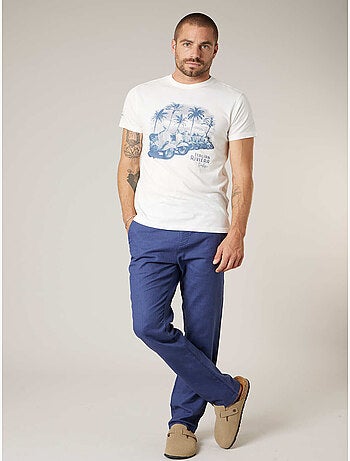 T-shirt homme en coton 'Deeluxe'