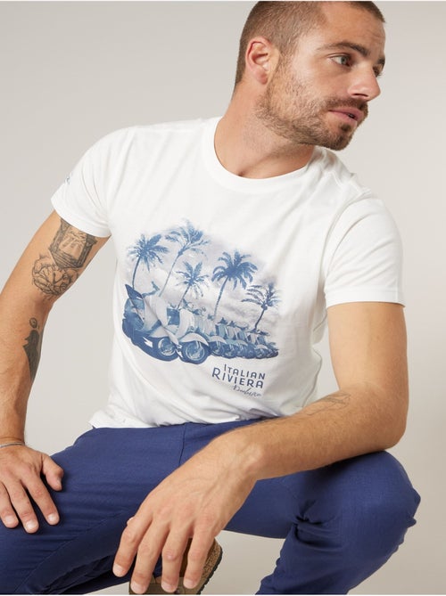 T-shirt homme en coton 'Deeluxe' - Kiabi
