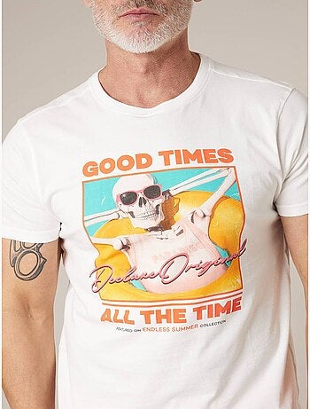T-shirt homme en coton 'Deeluxe'