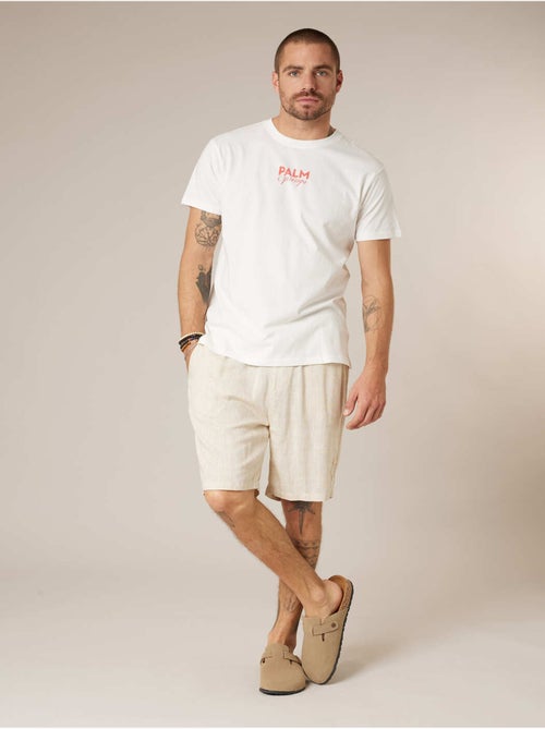 T-shirt homme en coton 'Deeluxe' - Kiabi