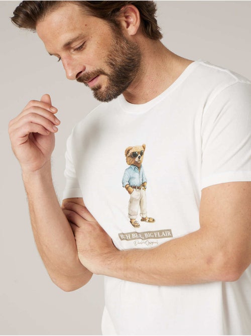 T-shirt homme en coton 'Deeluxe' - Kiabi