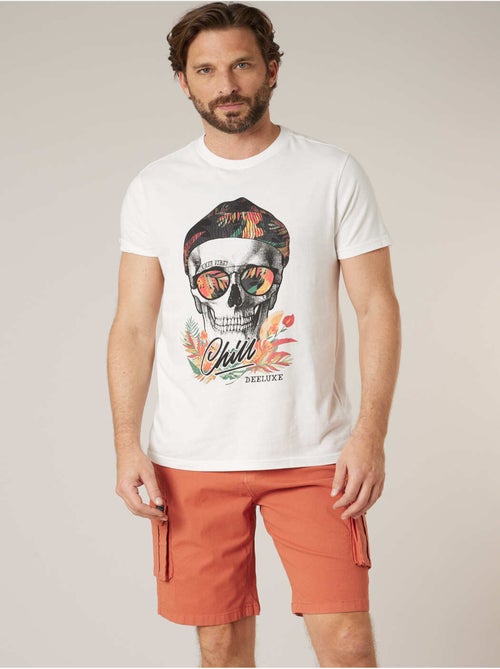 T-shirt homme en coton 'Deeluxe' - Kiabi