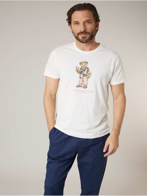 T-shirt homme en coton 'Deeluxe' - Kiabi