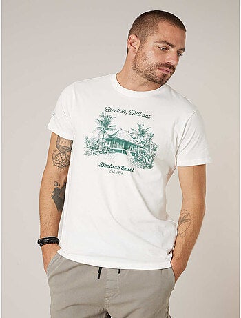 T-shirt homme en coton 'Deeluxe'