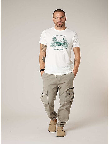 T-shirt homme en coton 'Deeluxe'