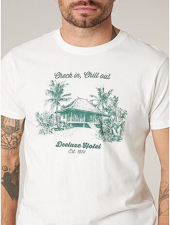 T-shirt homme en coton 'Deeluxe'