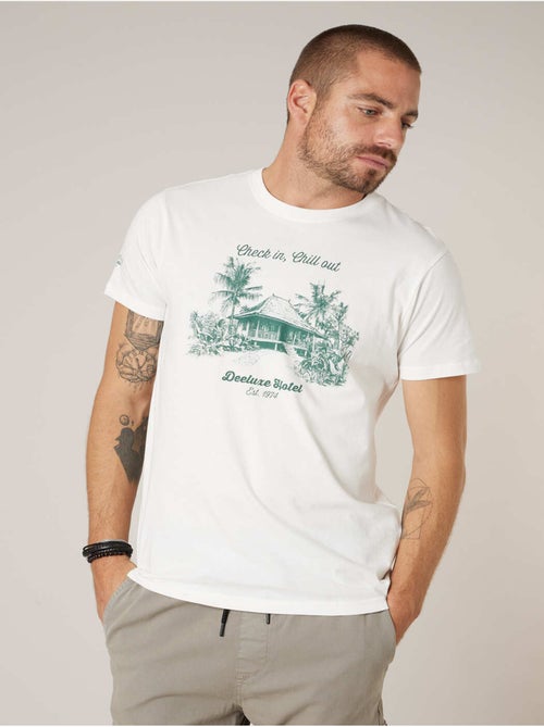 T-shirt homme en coton 'Deeluxe' - Kiabi