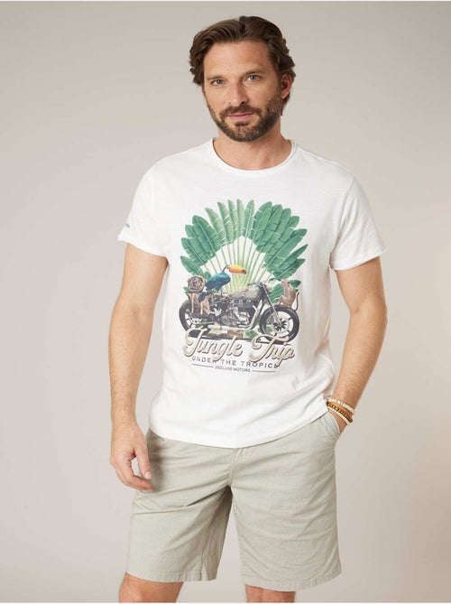 T-shirt homme en coton 'Deeluxe' - Kiabi