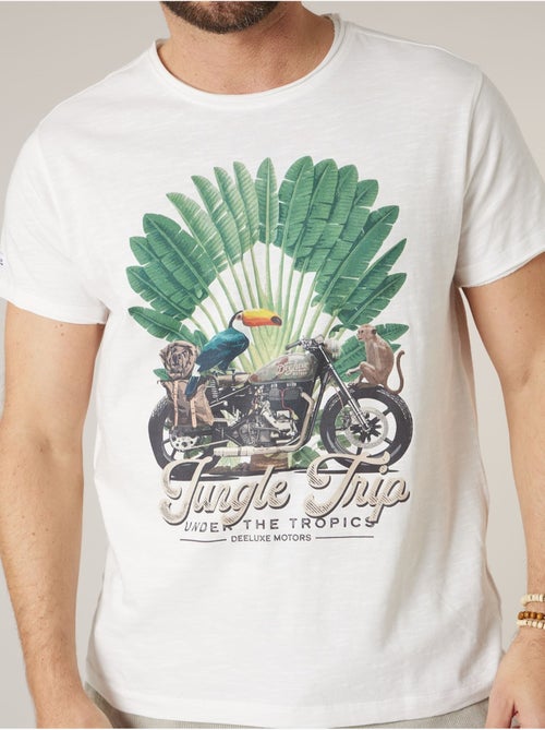 T-shirt homme en coton 'Deeluxe' - Kiabi