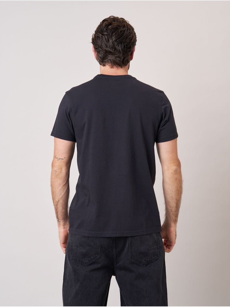 T-shirt homme en coton 'deeluxe' gris anthracite - Kiabi