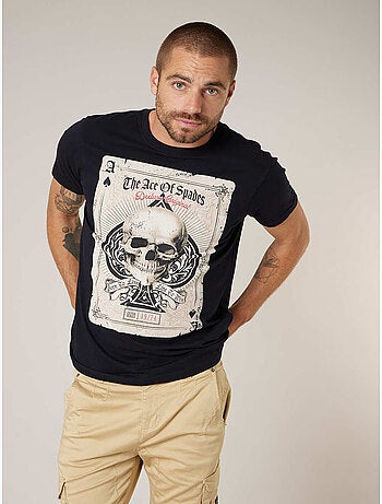 T-shirt homme en coton 'deeluxe'