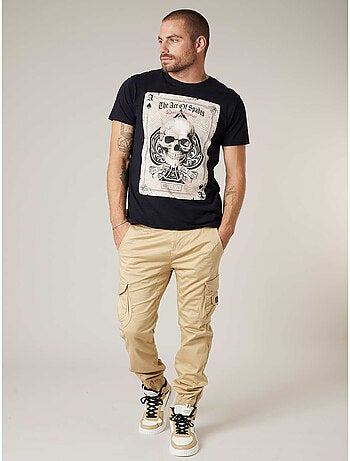 T-shirt homme en coton 'deeluxe'