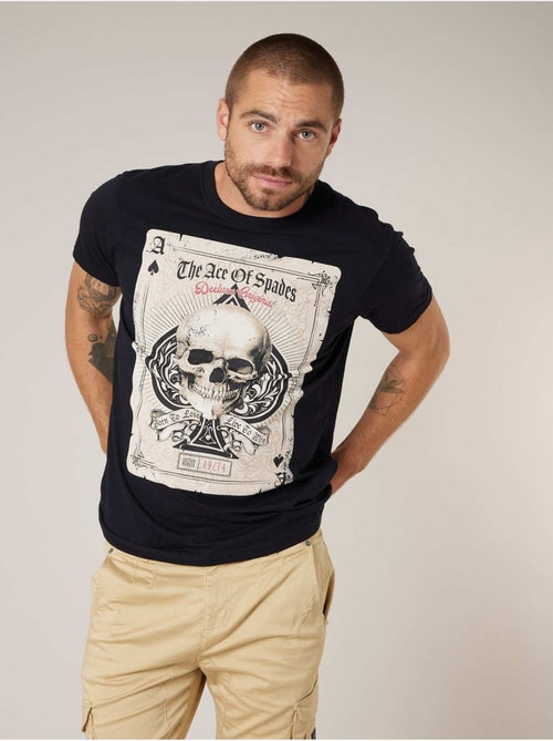 T-shirt homme en coton 'Deeluxe' - Kiabi