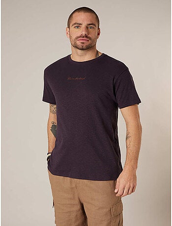 T-shirt homme en coton 'Deeluxe'