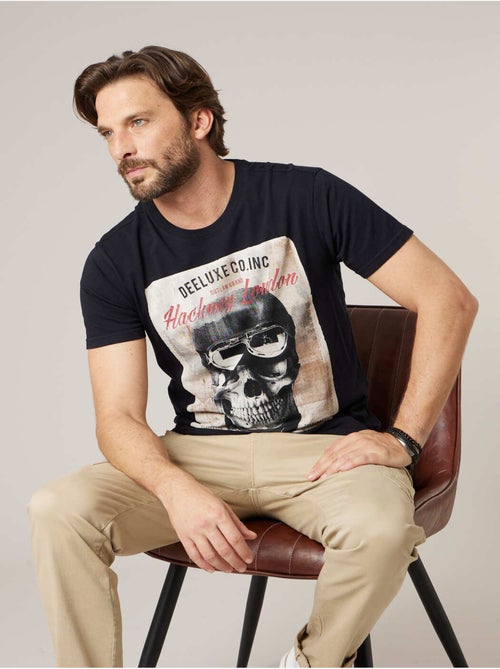 T-shirt homme en coton 'Deeluxe' - Kiabi