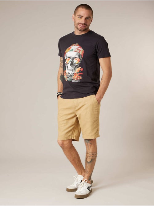 T-shirt homme en coton 'Deeluxe' - Kiabi