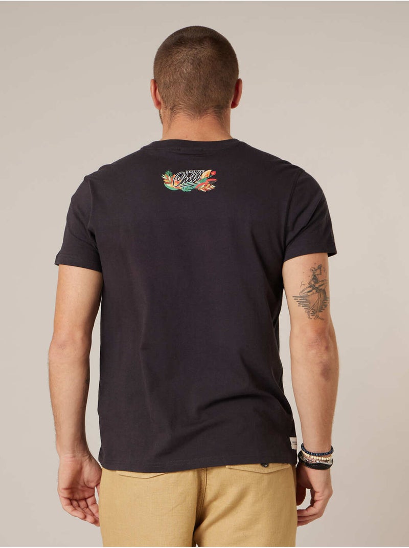 T-shirt homme en coton 'Deeluxe' gris anthracite - Kiabi