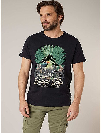 T-shirt homme en coton 'Deeluxe'