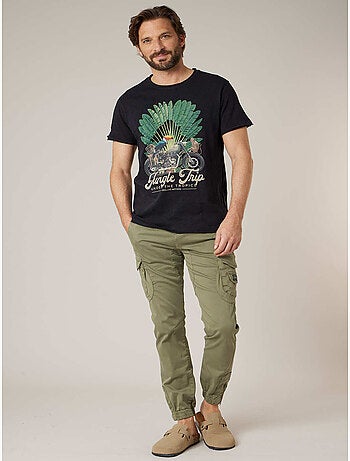 T-shirt homme en coton 'Deeluxe'