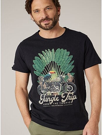 T-shirt homme en coton 'Deeluxe'