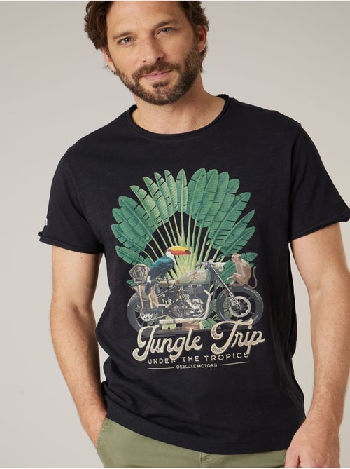 T-shirt homme en coton 'Deeluxe' - Kiabi