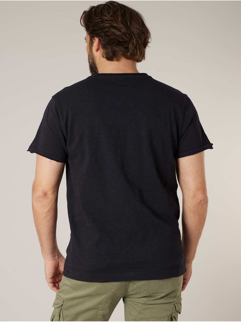 T-shirt homme en coton 'Deeluxe' gris anthracite - Kiabi