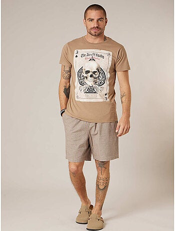 T-shirt homme en coton 'deeluxe'