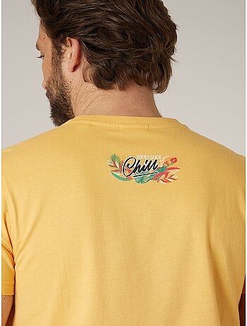T-shirt homme en coton 'Deeluxe'