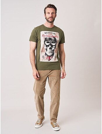 T-shirt homme en coton 'deeluxe'