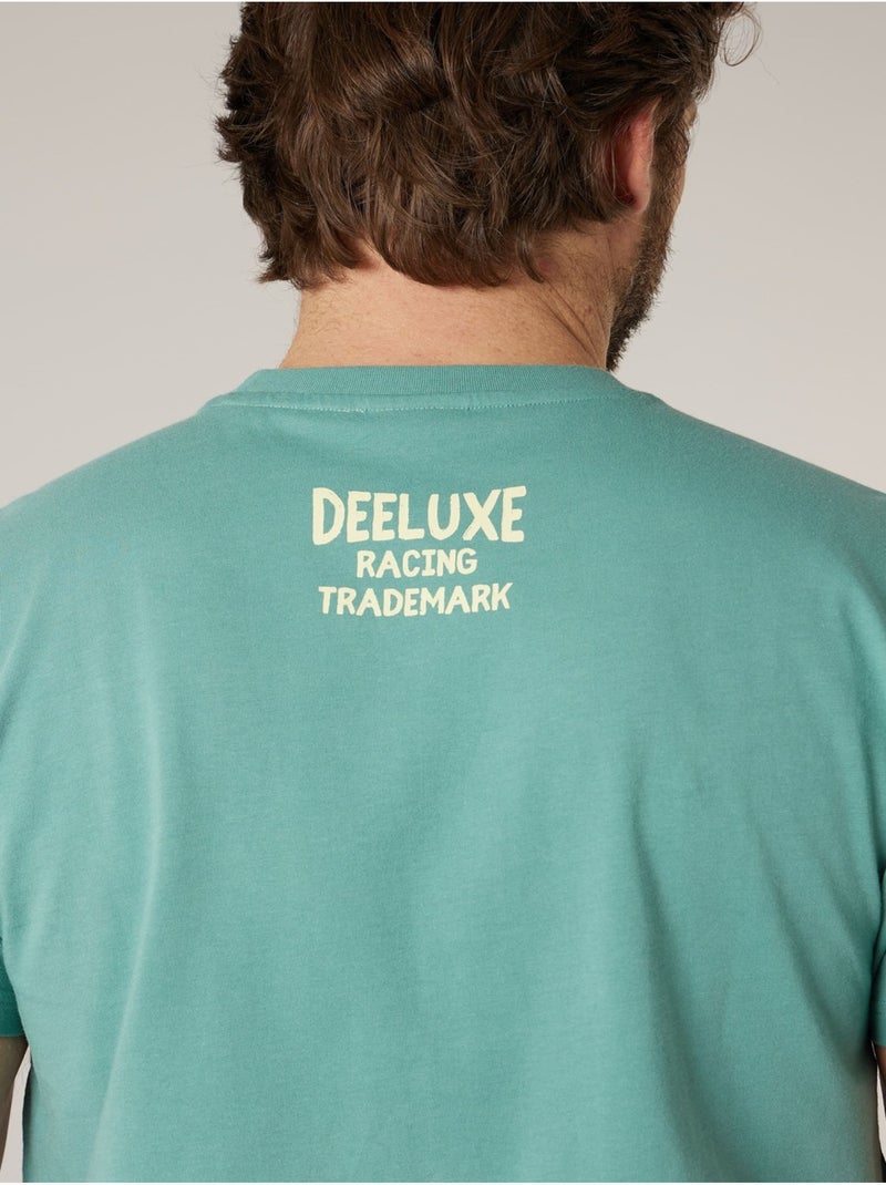 T-shirt homme en coton 'Deeluxe' Menthe - Kiabi