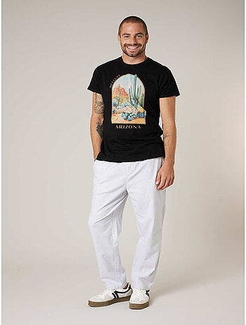 T-shirt homme en coton 'Deeluxe'