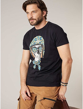 T-shirt homme en coton 'Deeluxe'