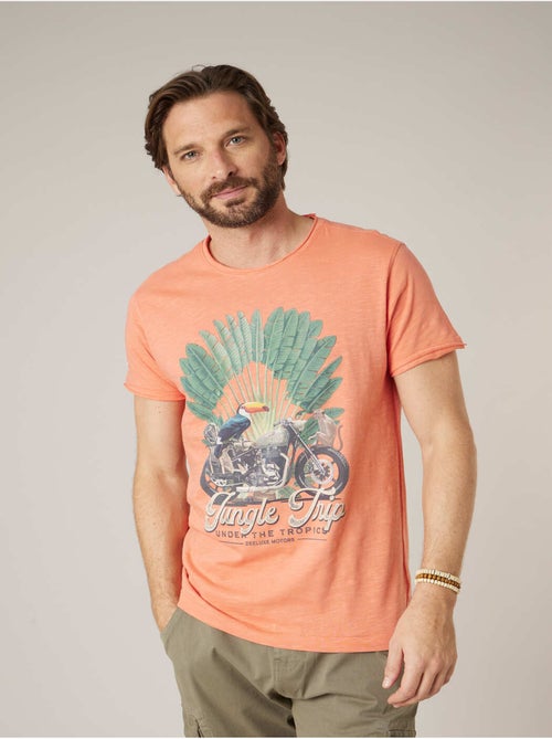 T-shirt homme en coton 'Deeluxe' - Kiabi
