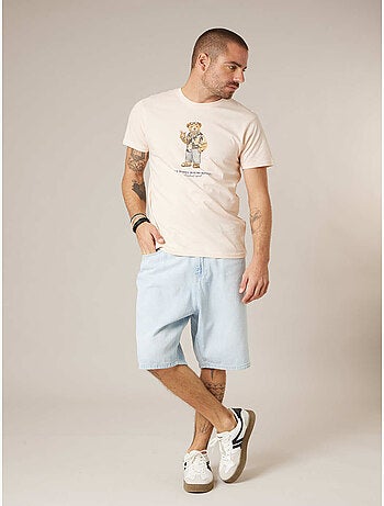 T-shirt homme en coton 'Deeluxe'